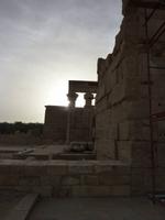 Abendstimmung am Hibis Tempel