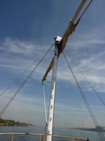 die Segel werden gesetzt