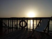 Abendstimmung an Bord der Nebyt