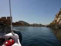 Bootsfahrt zum Philae-Tempel