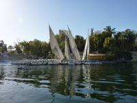 Ausflug mit dem Boot zum Nubischen Dorf