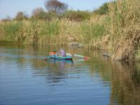 Ausflug mit dem Boot zum Nubischen Dorf