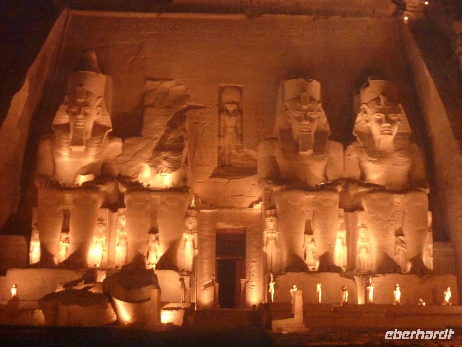 Lichtshow Abu Simbel