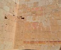 Bildnis im Tempel der Hatschepsut 