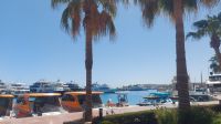 Der Hafen von Hurghada, Ägypten