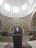 Die imposante Architektur des Museums