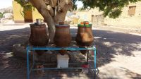 Filteranlage für Nilwasser, Nubisches Dorf, Assuan, Nil, Ägypten