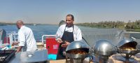 Mittagessen MS Nile Stile Barbecue Sonnendeck, Ägypten