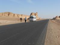 On the road