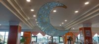 Ramadan Dekoration Hotel Hilton Restaurant Kairo