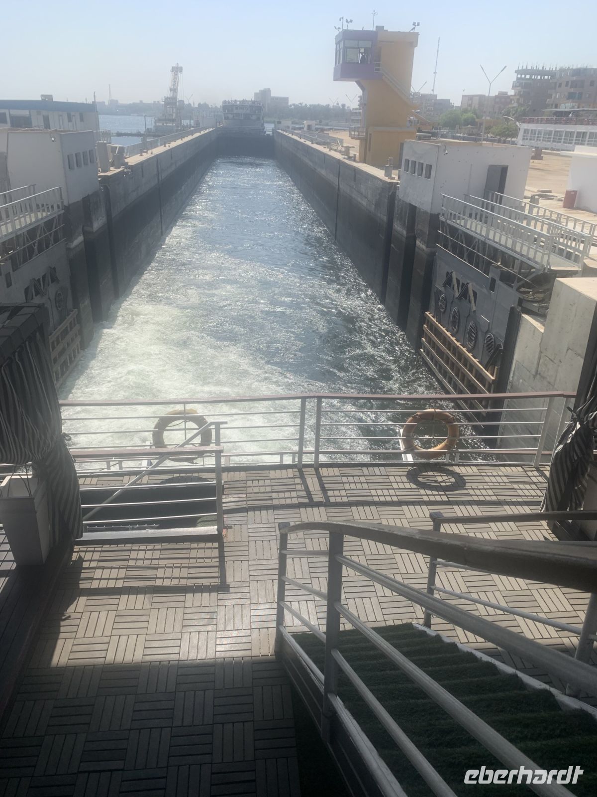 Schleuse bei Esna