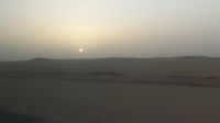 Sonnenaufgang in der Wüste, Fahrt nach Abu Simbel