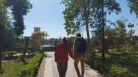 Spaziergang im Botanischen Garten, Assuan, Kitchener Insel