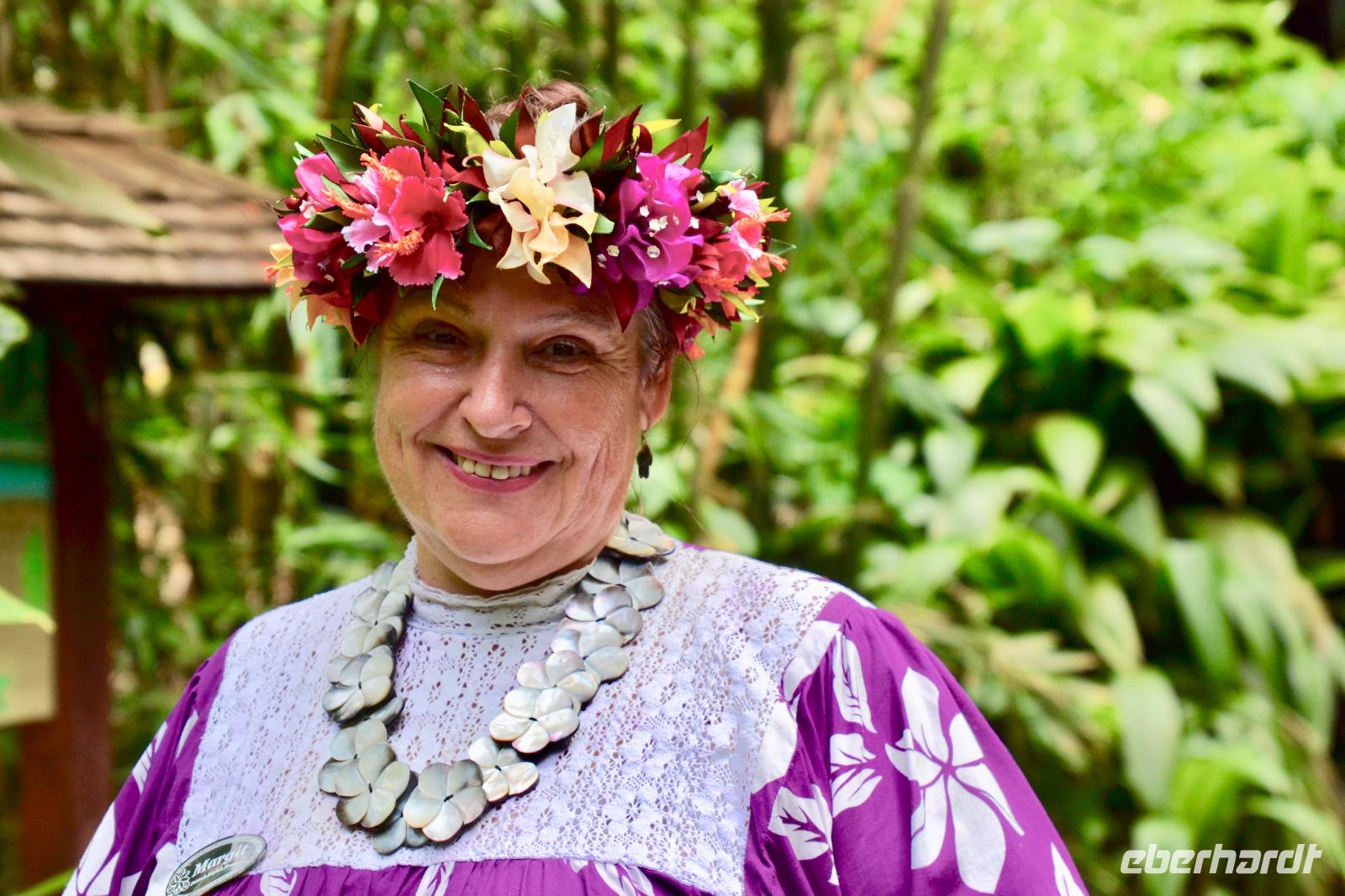 Tahiti - Reiseleiterin Margit