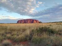 Australien Sonnenuntergang Ayers Rock