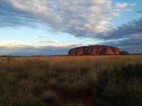 Australien Sonnenuntergang Ayers Rock