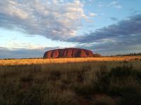 Australien Sonnenuntergang Ayers Rock