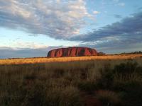 Australien Sonnenuntergang Ayers Rock