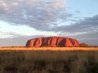 Australien Sonnenuntergang Ayers Rock