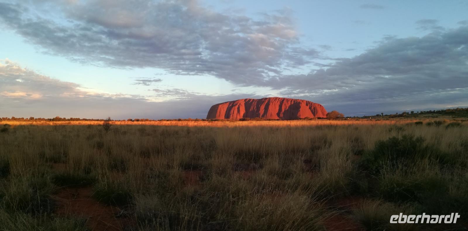 Australien Sonnenuntergang Ayers Rock