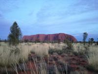 Australien Sonnenuntergang Ayers Rock