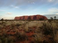 Australien Sonnenuntergang Ayers Rock