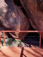 Australien Spaziergang Ayers Rock