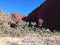 Australien Spaziergang Ayers Rock