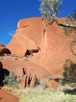Australien Spaziergang Ayers Rock