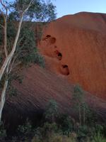 Australien Spaziergang Ayers Rock