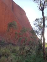 Australien Spaziergang Ayers Rock