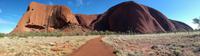 Australien Spaziergang Ayers Rock