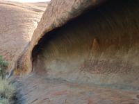 Australien Spaziergang Ayers Rock