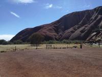 Australien Spaziergang Ayers Rock