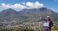 Stadtrundfahrt in Kapstadt - Blick auf den Tafelberg