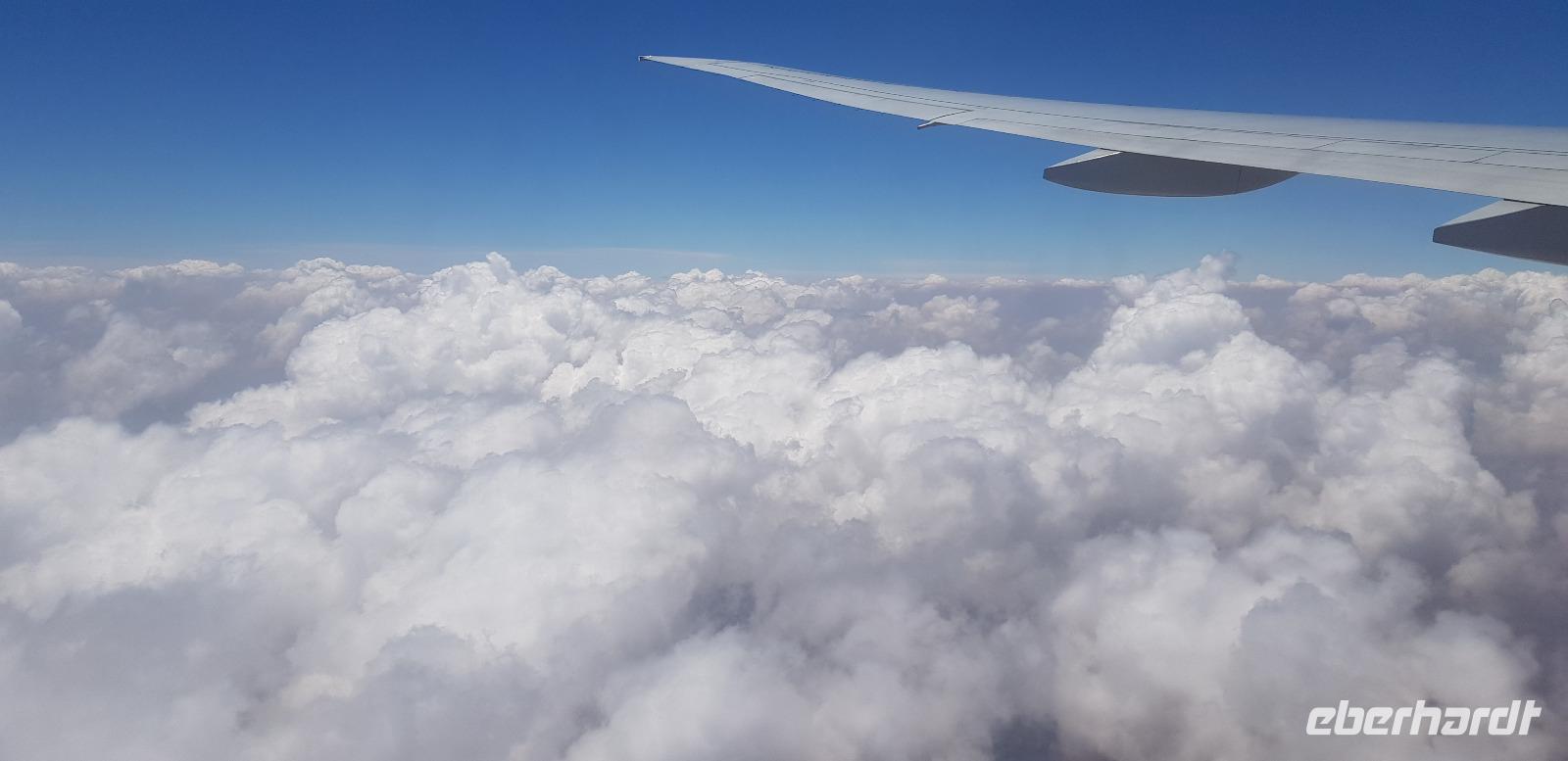 Flug von Johannesburg nach Hong Kong