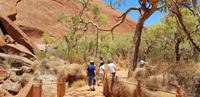 Rundgang am Ayers Rock (Uluru)