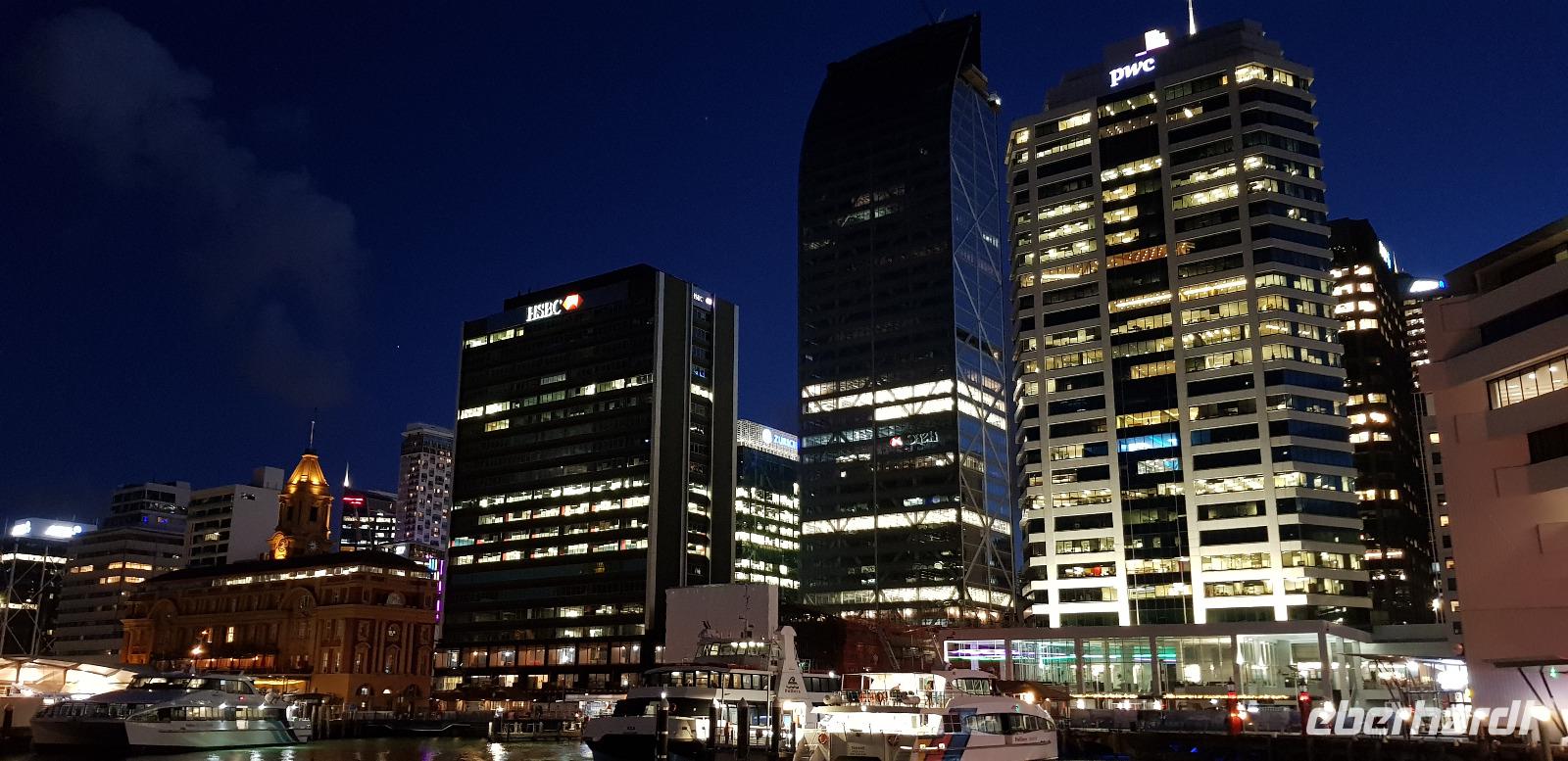 Spaziergang durch Auckland