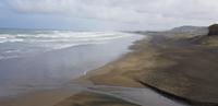 Westküste - Spaziergang am Muriwai Beach