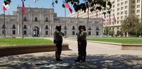 Stadtrundgang in Santiago de Chile - Präsidentenpalast Moneda