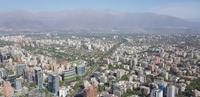 Aussicht genießen vom Sky Costanera in Santiago de Chile