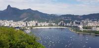 Blick vom Zuckerhut in Rio de Janeiro 