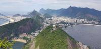 Blick vom Zuckerhut in Rio de Janeiro 