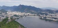 Blick vom Zuckerhut in Rio de Janeiro 