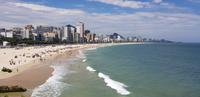 Stadtrundfahrt in Rio de Janeiro - Strand von Leblon