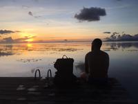 Tahiti Sonnenuntergang