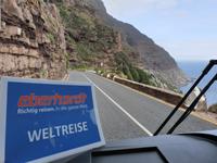 Entlang der Atlantikküste auf der Panoramastraße Chapmanns Peak Drive an die Südspitze Afrikas