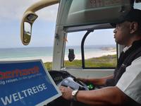 Entlang der Atlantikküste auf der Panoramastraße Chapmanns Peak Drive an die Südspitze Afrikas