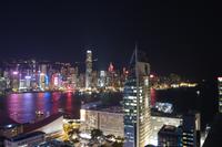 Die Lichtershow Symphony of Lights in Hongkong