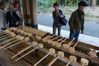 Meiji- Schrein, die Gedenkstätte für Kaiser Meiji, in Japan